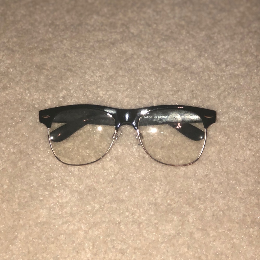 Black Rimmed Glasses